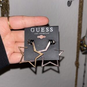 Star Guess earrings